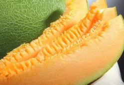 吃蜜瓜的照片,夏日甜蜜時光的定格